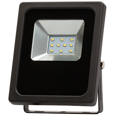 LED Slim προβολέας ζεστό φως IP65 90-260V AC, 120° 10W