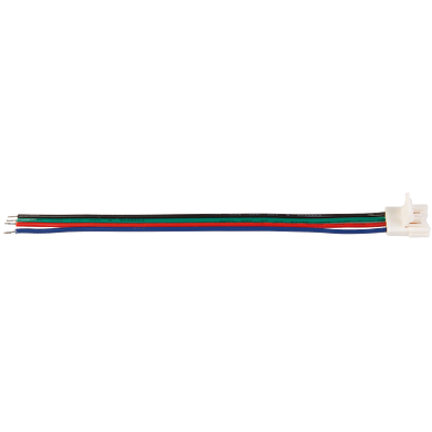 Flexibler Verbinder für RGB-LED-Streifen 10 mm, Packung à 5 Stk.