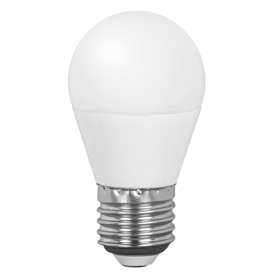 Lampadina globo LED a bassa tensione 5W, E27, 2700K, 12V DC