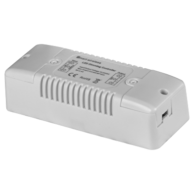 Smart 2.4G RF ρυθμιστής για μονόχρωμη λωρίδα LED 2x8A, 192W (12V), 12-24V DC