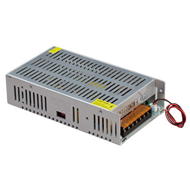 Ρυθμιζόμενη παροχή ρεύματος, σταθεροποιημένη 0-10V, έλεγχος DC, 300W, 12V DC, 25A, IP20