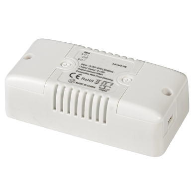Smart 2.4G RF 0-10V DC контролер за LED осветление 500W, 220-240V АC