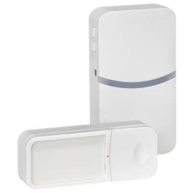 RF wireless kinetic doorbell, IP44