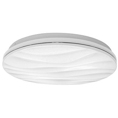Plafonnier LED décoratif 24W, 4000K, 220-240V AC, lumière neutre, cercle