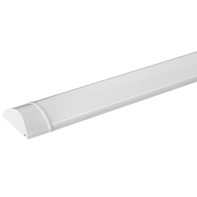Plafoniera lineare sottile a LED in termoplastica 18W, 6000K, 220-240V AC, IP20