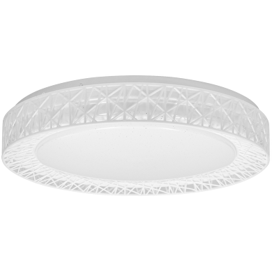 Plafonnier LED avec anneau décoratif 48W, 4200K, 220-240V AC, lumière neutre, cercle