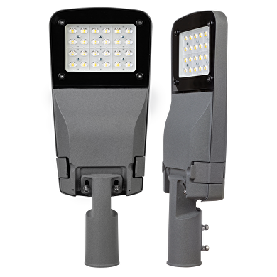 Farola de LED con gestión inteligente IP66,40W, 6000lm,4200K, 220V-240V AC,driver Inventronics