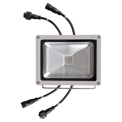 DMX RGB LED floodlight 24V, 10W, IP65