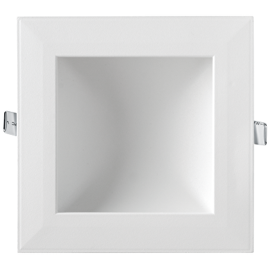 Downlight de LED con luz indirecta, cuadrado 12W 2700K(luz càlida),Flickerless, 220-240V/AC, SMD2835