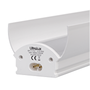 Plafoniera lineare a LED antiabbagliamento termoplastico 18W, 5000К, 180-265V AC, IP65