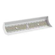 Lampada lineare industriale a LED 100W, 5000K, 100V-277V AC, IP65, Diffusore 90°