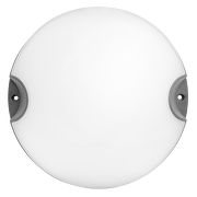 LED плафониера кръг, сива, 11W, 4000K, 220-240V AC, неутрална светлина, IP54