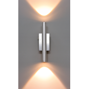 Plafoniera LED da parete 6W, cromata