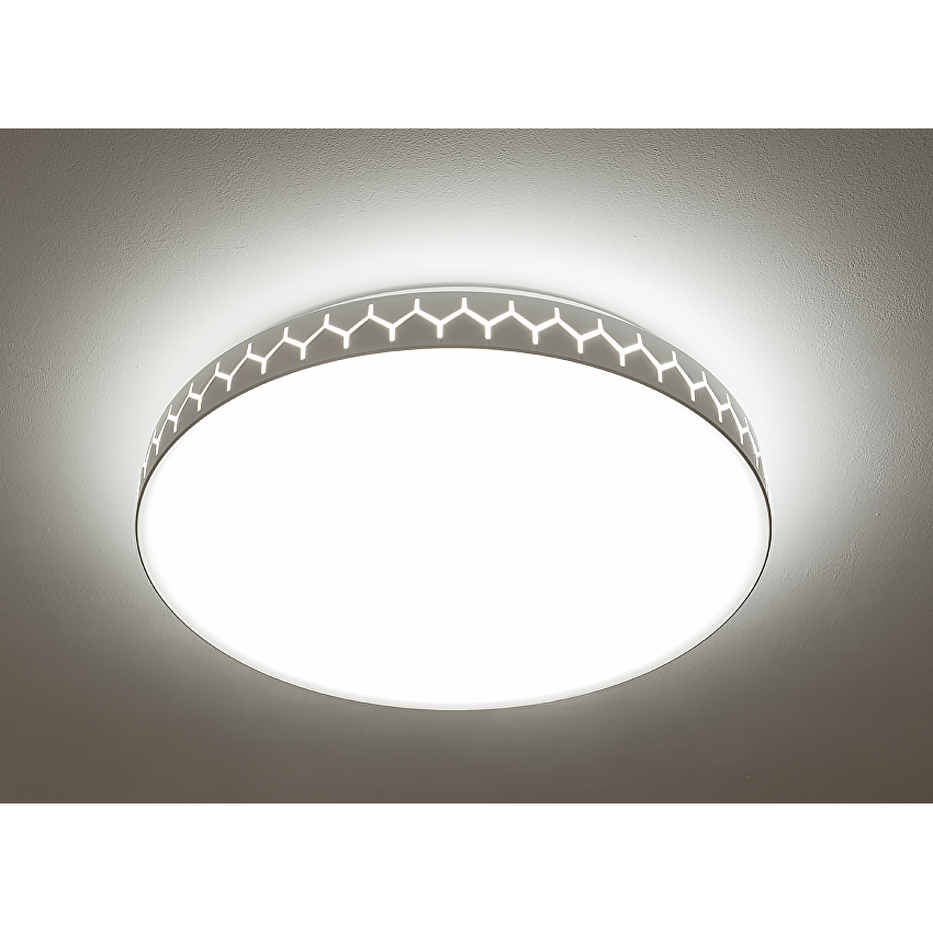 LED ceiling lamp with decorative periphery 24W, 4200K, 220240V, IP20