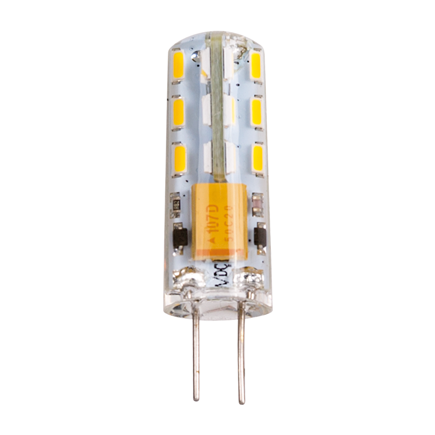 LED-Lampe 1W, G4, 3000K, 12V DC, warmes Licht, SMD3014, 1 Stk