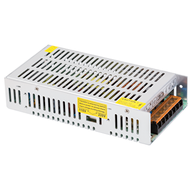 Τροφοδοσία, σταθεροποιημένη, 0-12V DC, 200W, IP20