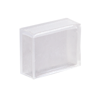 Tapa de silicona para tira de LED, resistente al agua IP67, 12 mm-10 unid