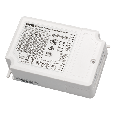 Driver DALI,PUSH,1-10V/DC,PMW  dimable universal  para LED luminarias, 45W 600-1100mA