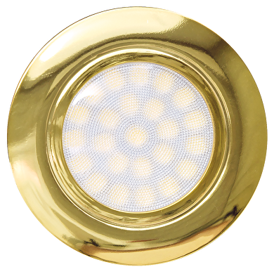 Mini LED Einbaustrahler 4W, 4200K, 220-240V AC, IP44, Gold