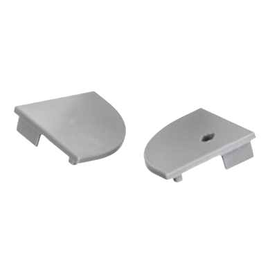 Set of end caps for aluminium profile APN208, 2pcs.