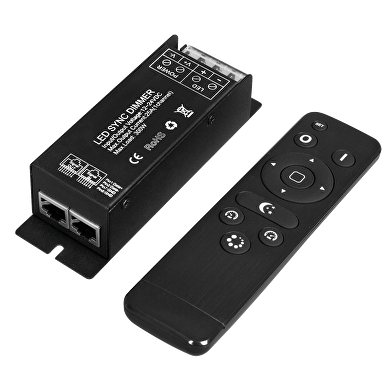 RF-Controller für einfarbige LED-Beleuchtung 300W, 25A, 12-24V DC