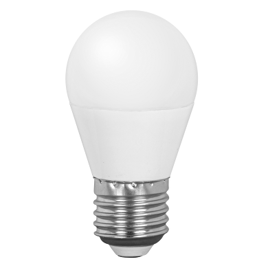 Bombilla de LED Esfèrica  5W, E27, 2700K(luz càlida), 12V DC,SMD 2835