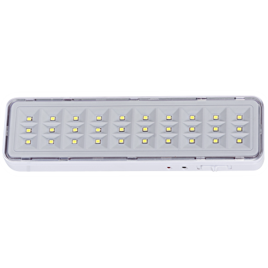 LED Lighting fixture with built-in battery 2W, 6500K, IP20
