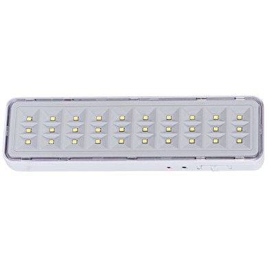 Led nødbelysning armaturer, 2W, 6500K