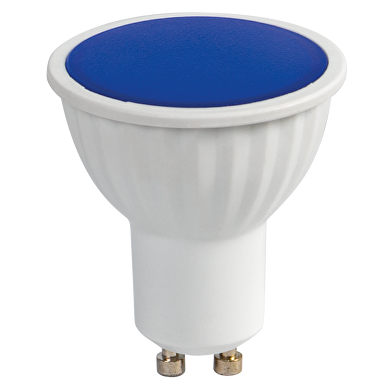 Faretto LED 5W, GU10, 220V-240V AC, luce blu