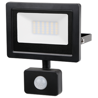 Proyector LED 20W;4000K;slim diseño; con sensor de movimiento PIR; 220V AC; IP44