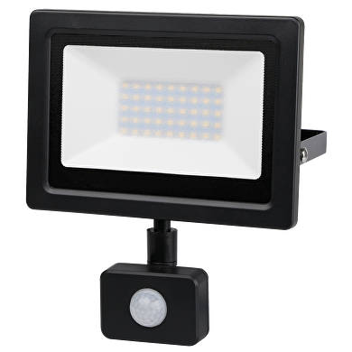 Proyector LED 50W;4000K;slim diseño; con sensor de movimiento PIR; 220V AC; IP44