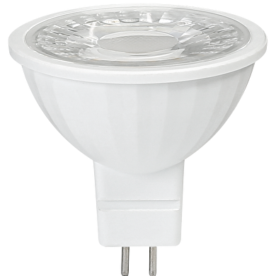 LED лампа луничка 7W, MR16, 2700K, 12V DC, топла светлина