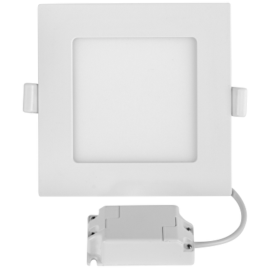LED панел за вграждане, квадрат, 12W, 4200K, 220-240V AC, неутрална светлина