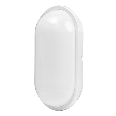 Plafonnier LED 24W, 4200K, 220-240V AC, lumière neutre, ellipse, IP54