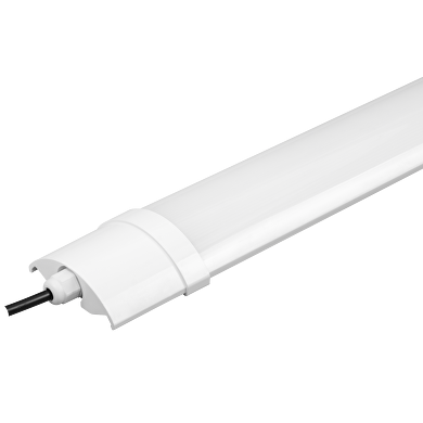 Appareil d'éclairage linéaire slim LED 18W, 4200K, 220-240V AC, IP54, lumière neutre