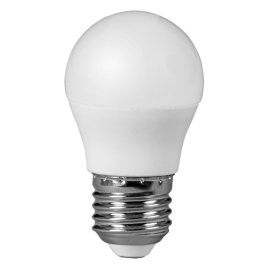 LED bombilla esferica 5W, E27, 2700K(luz càlida), 9-24V AC/DC, SMD2835