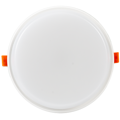 LED panel for building-in with adjustable mounting, round, 18W, 4200K, 220-240V AC