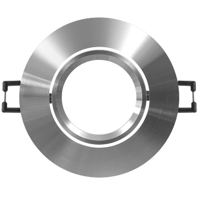Рамка за вграждане, кръг, подвижна, алуминий, IP20