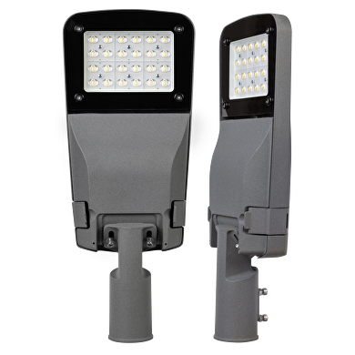 LED gadelampe, IP66, 60W, 4200K