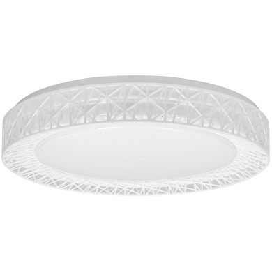 LED Deckenleuchte mit Zierring 48W, 4200K, 220-240V AC, neutrales Licht, Kreis