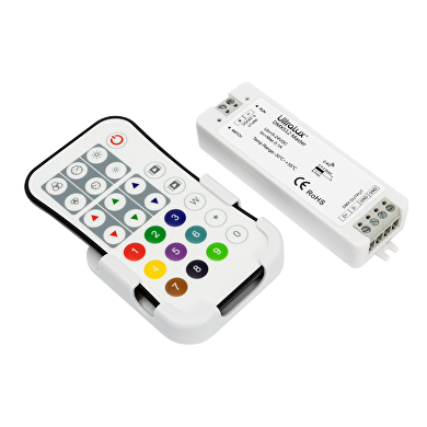 Controller RF DMX512 per illuminazione LED RGBW IP20