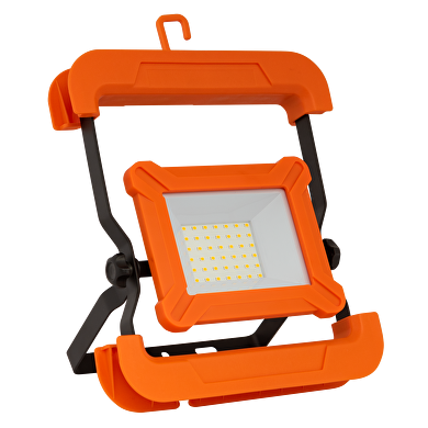 Worksite LED floodlight 20W, 5000K, 220V-240V AC, IP65