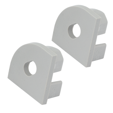 Jeu de bouchons pour profilé aluminium APK204 - 2 pcs.