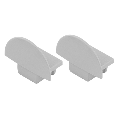 Set of end caps for aluminium profile APK206 - 2 pcs.