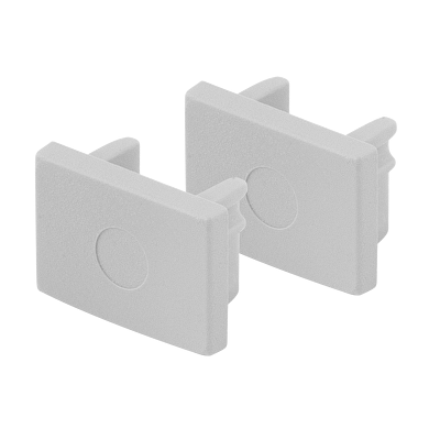 Set of end caps for aluminium profile APK218 - 2 pcs.