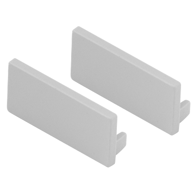 Set of end caps for aluminium profile APK211 - 2 pcs.