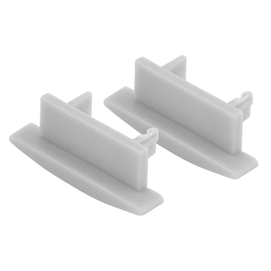 Set of end caps for aluminium profile APK201 - 2 pcs.