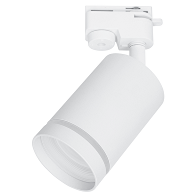 Luminaria para montaje en carril,dos hilos, GU10, 220-240V AC, IP20,blanco