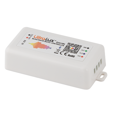 Bluetooth aудио контролер за дигитално RGB LED осветление 5-24V DC, 960 pixels