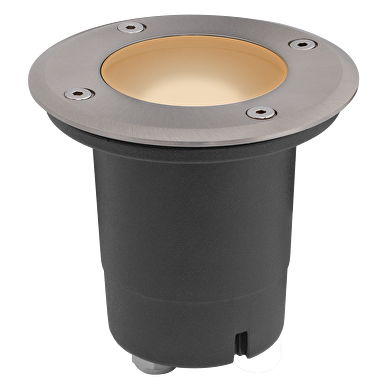 Luminaria para suelo de empotrar, GU10, IP65, inox.(SAE 304)